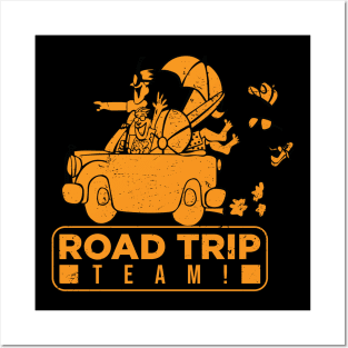 Road trip team Posters and Art